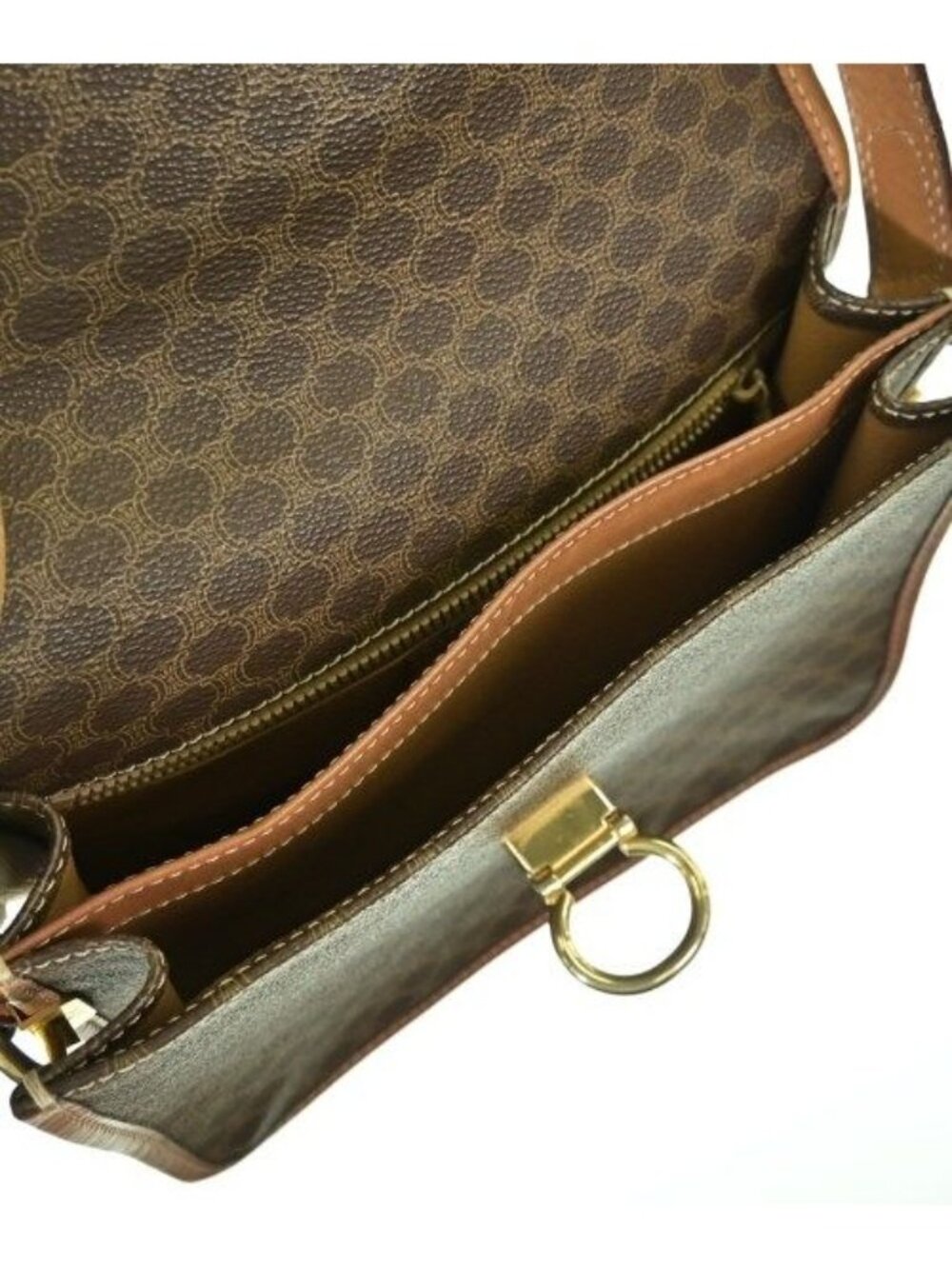 Celine Macadam Pattern Shoulder Bag - Picture 4 of 13